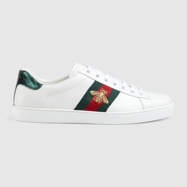 GUCCI ACE EMBROIDERED SNEAKER