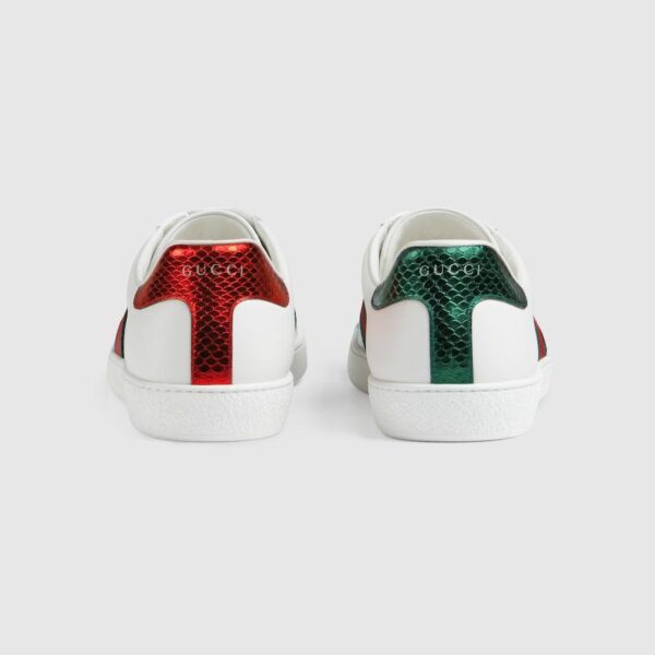 GUCCI ACE EMBROIDERED SNEAKER