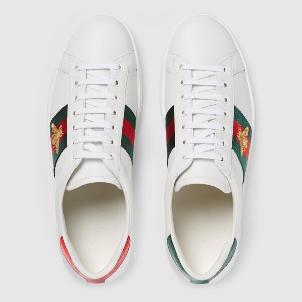 GUCCI ACE EMBROIDERED SNEAKER