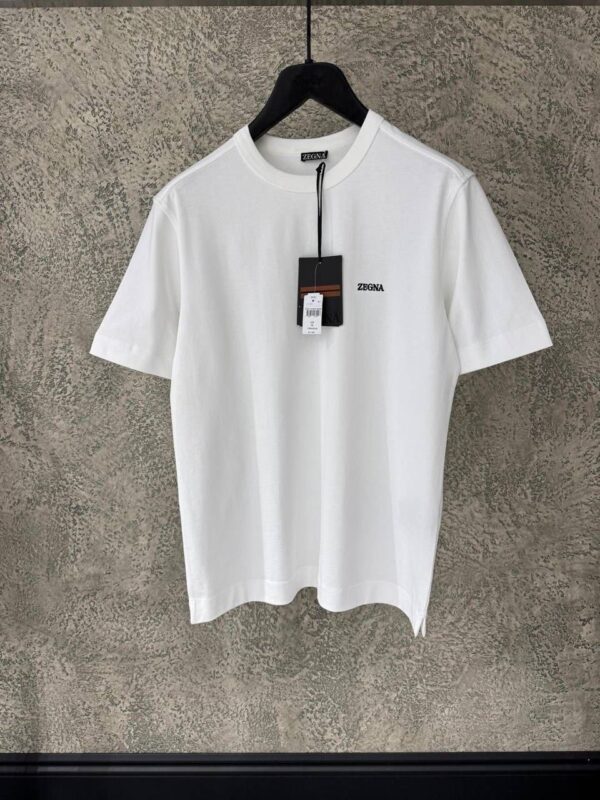 Zegna logo-print cotton T-shirt - Image 2