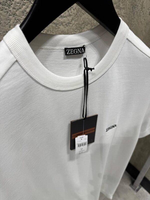 Zegna logo-print cotton T-shirt - Image 3