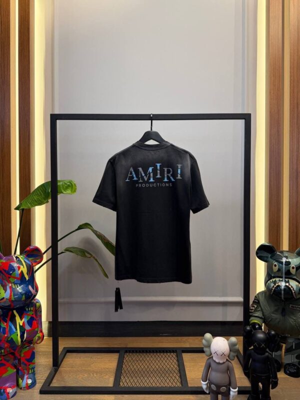 ⁦AMIRI Theatre masks oversized T-shirt⁩ - الصورة ⁦2⁩