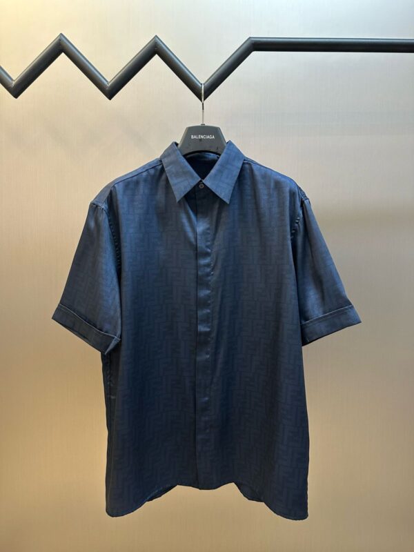 Fendi FF Motif Short-Sleeved Shirt