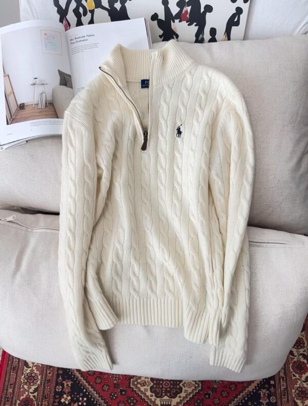 Ralph Lauren Quarter zip Jumper - Image 4