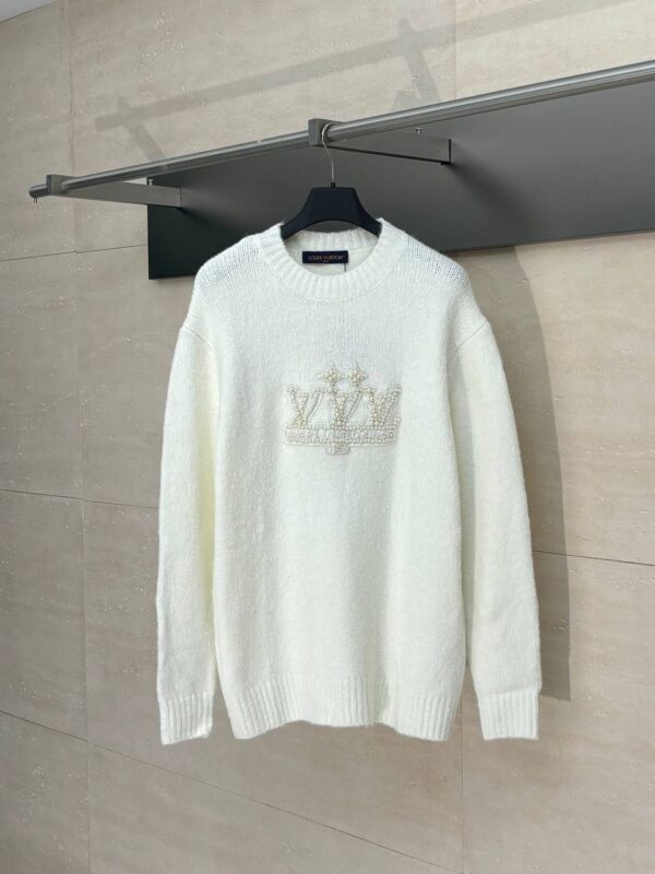Embellished Silk Pullover LV