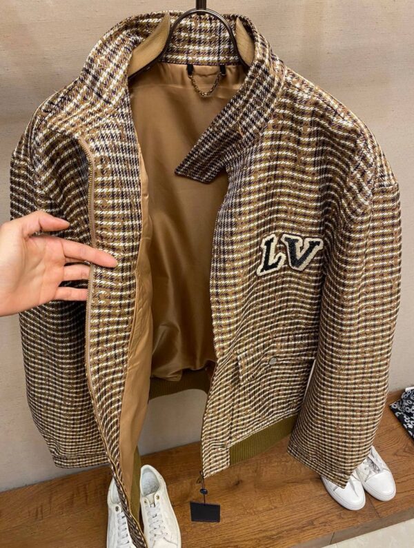 ⁦Monogram Wool Harrington Blouson⁩ - الصورة ⁦3⁩
