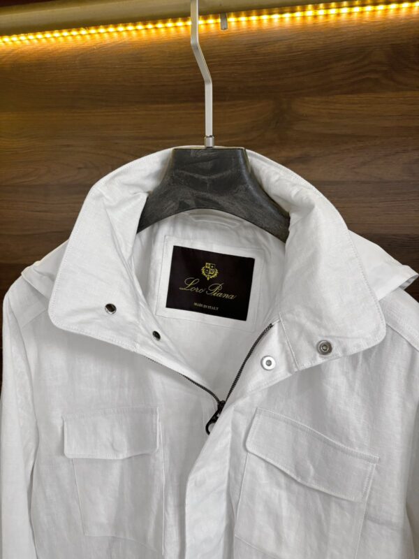 Loro Piana Traveller "The Gift of Kings " Linen Jacket - Image 4