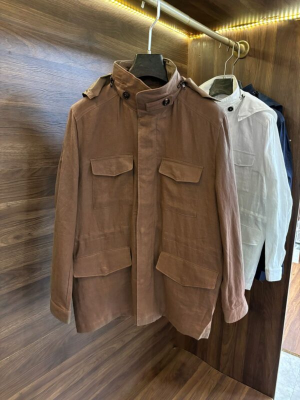 Loro Piana Traveller "The Gift of Kings " Linen Jacket - Image 7