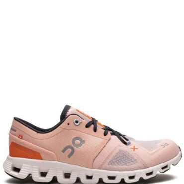 On Running Cloud x 3 Rose Sand